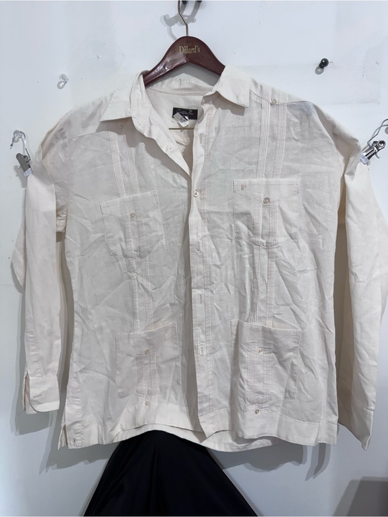 Fernando Pena Other - Classic Fernando Pena Men's Casual Button-Down Shirt in Off-White